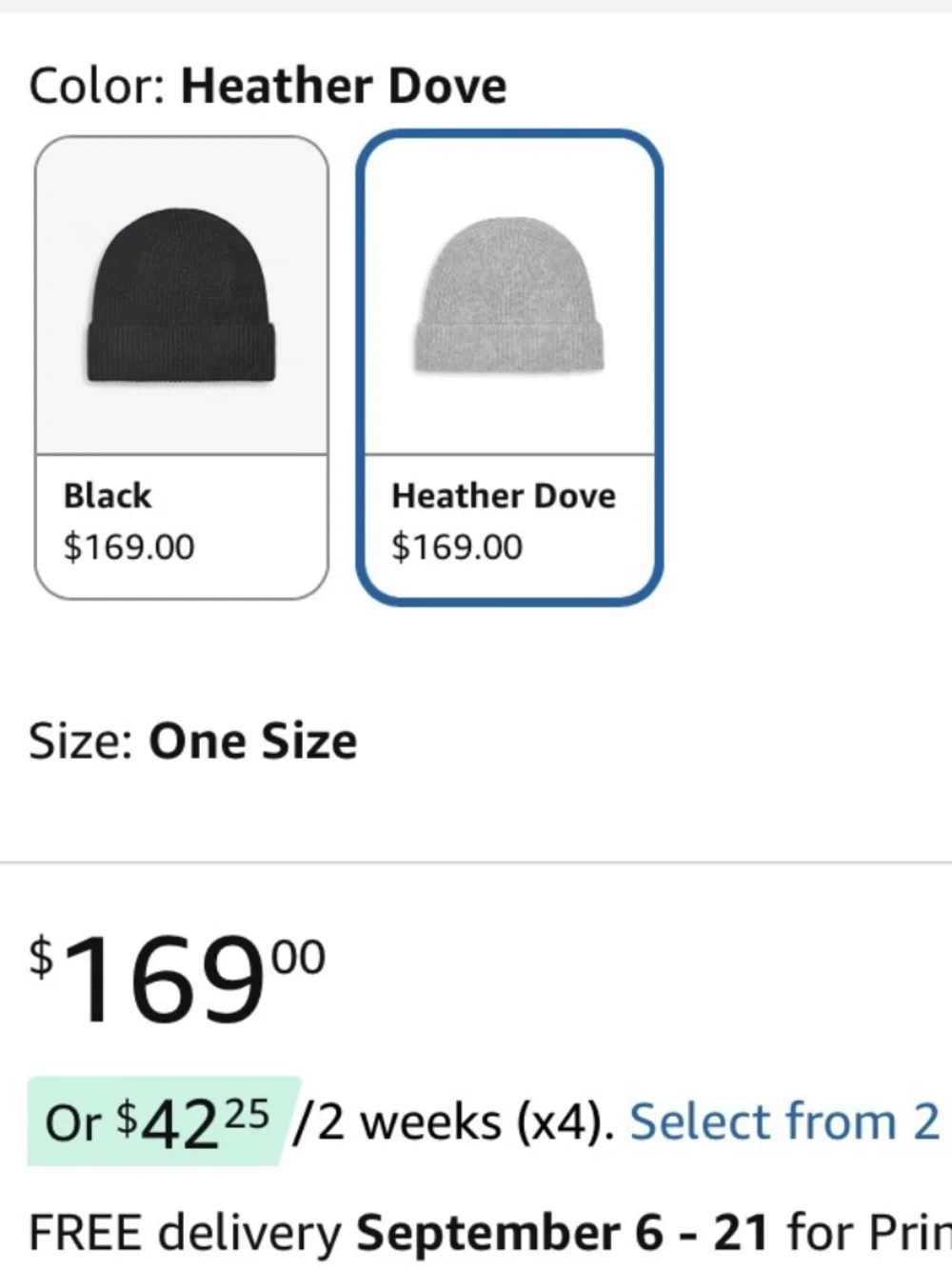 Cashmere set (beanie + scarf)